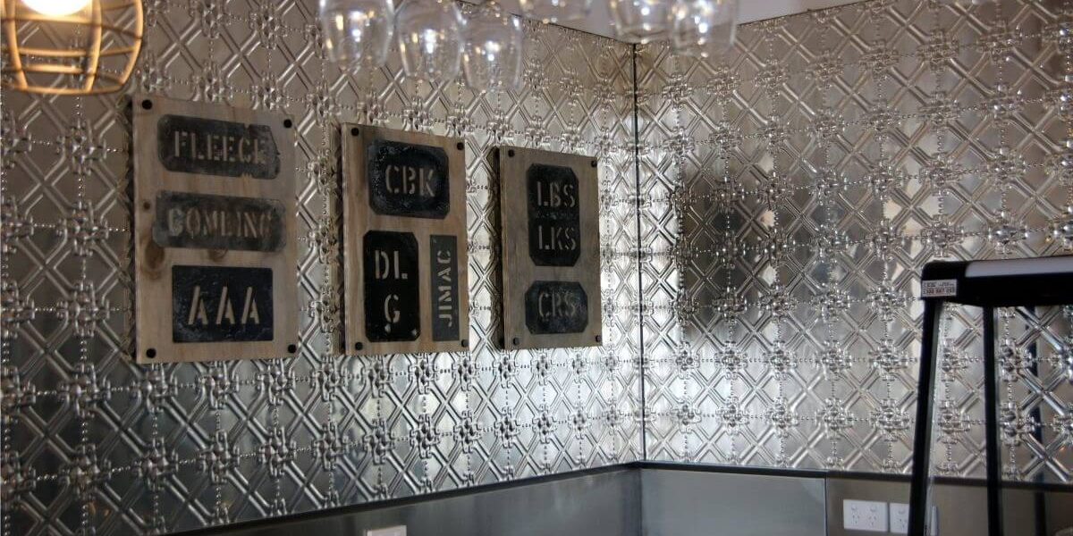 pressed metal paneling custom interiors australian stockmans hall of fame