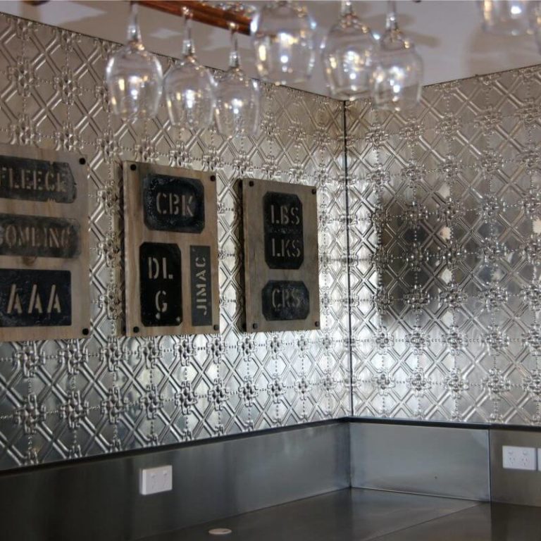 pressed metal paneling custom interiors australian stockmans hall of fame