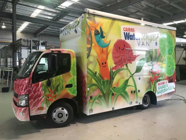 mobile display cairns water truck water whys