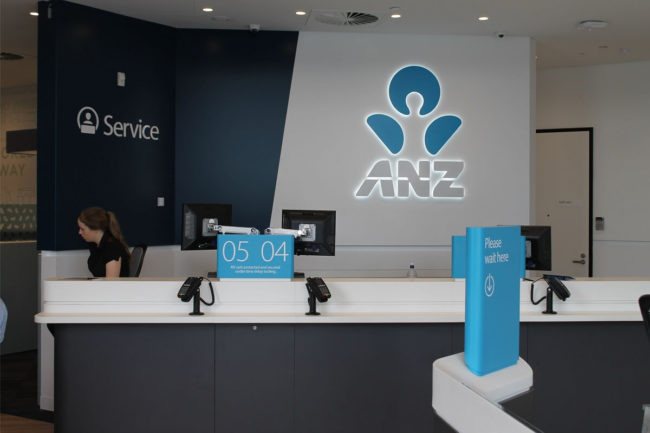 signage anz bank