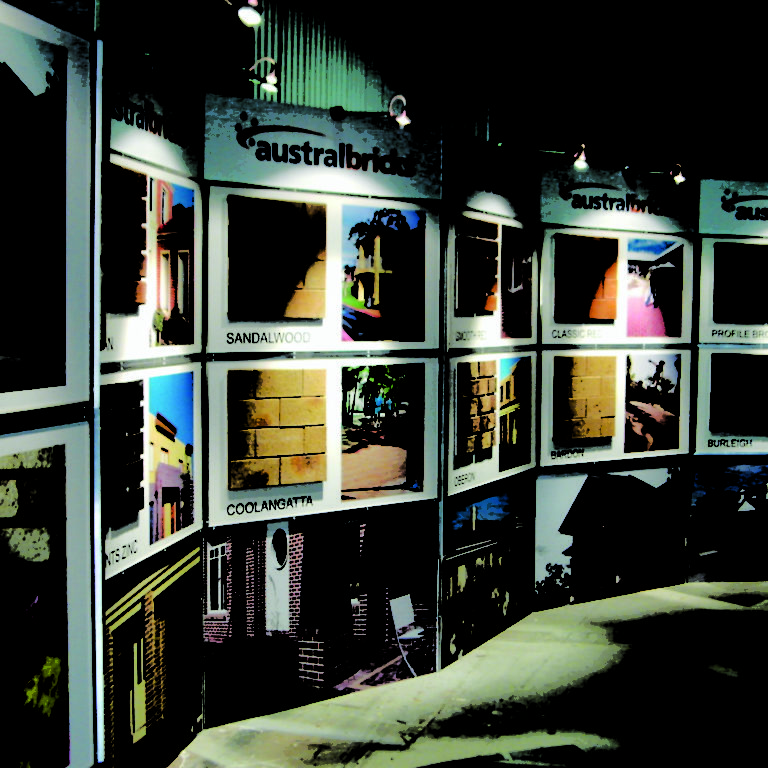 austral bricks display