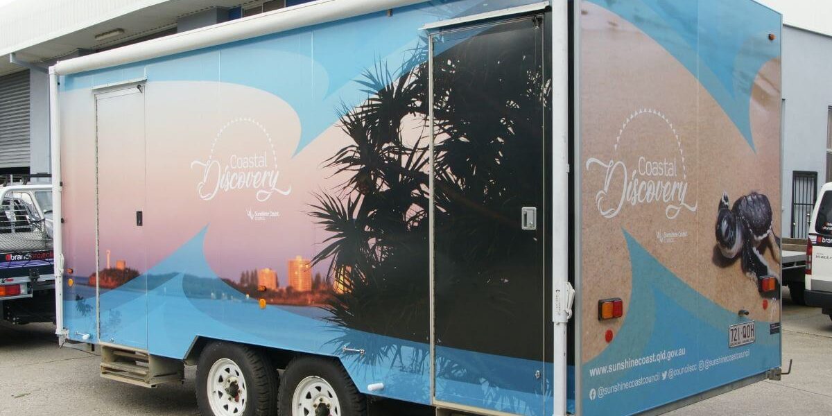 external vehicle graphics coastal discovery van