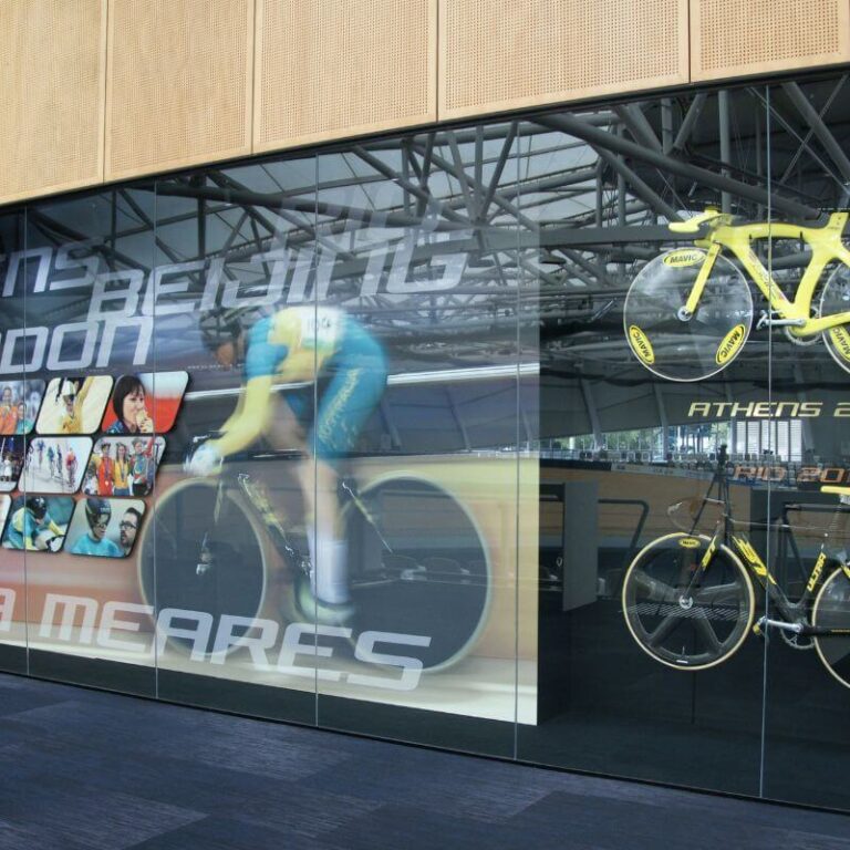 Anna Meares Velodrome Display